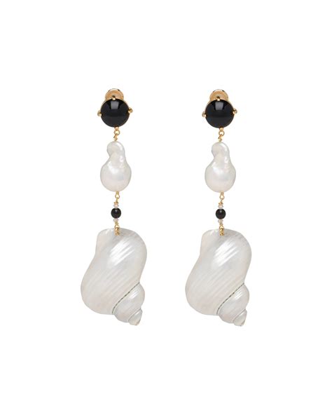 prada pearl earrings|Prada earrings dupe.